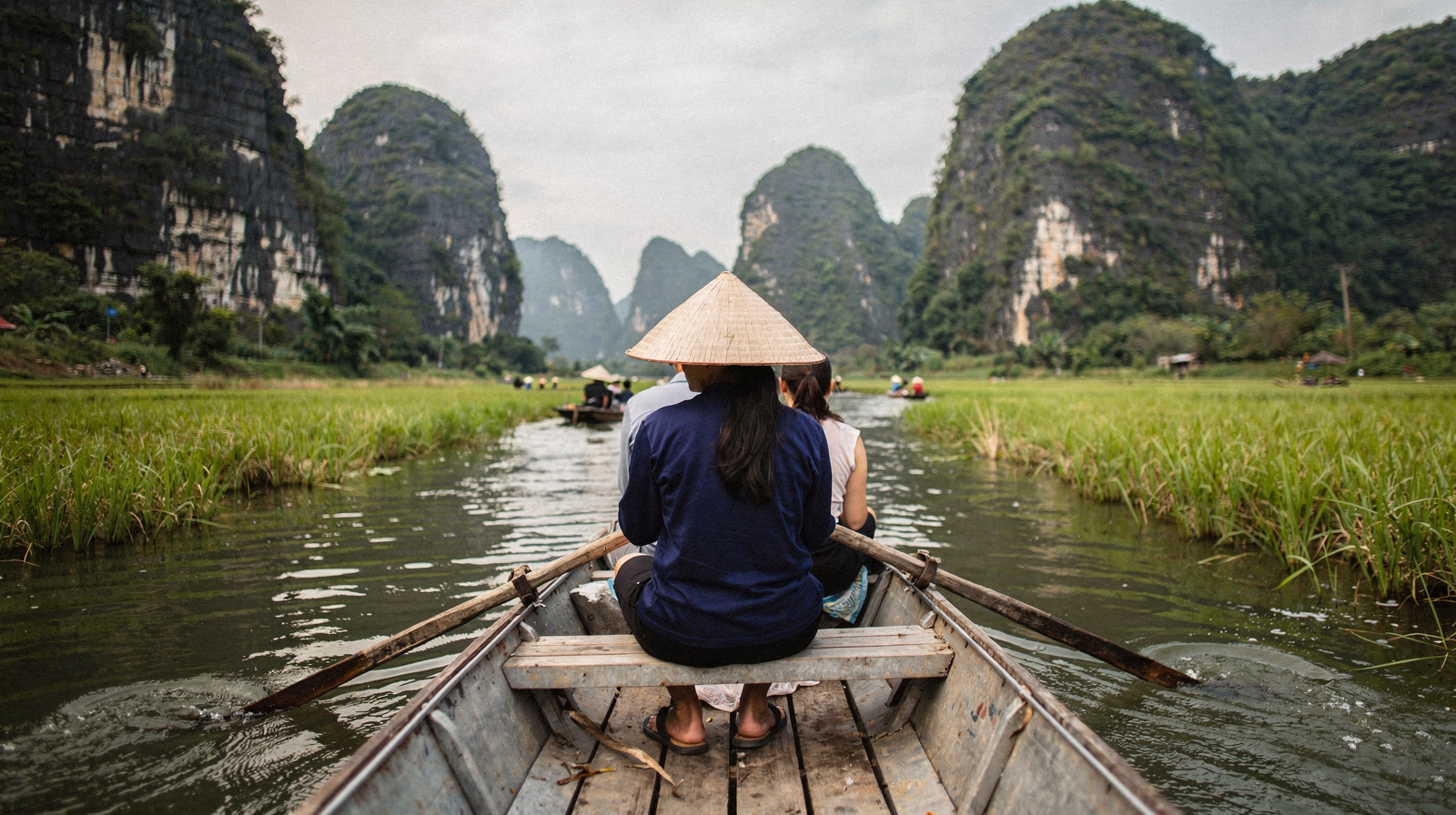 The Rowers of Ninh Binh: Hands, Feet and River Boats