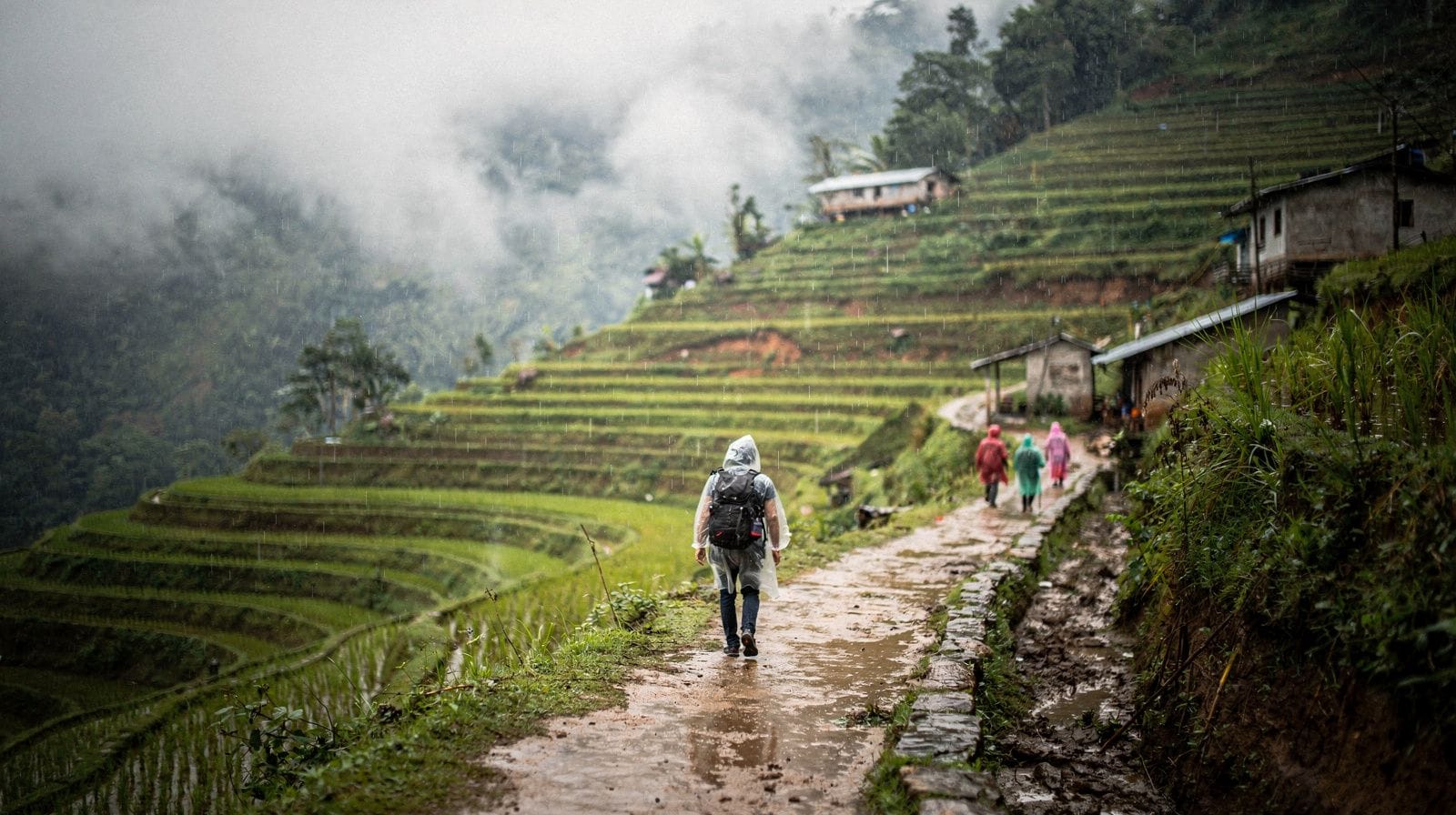 Trekking in the Rain: How Mud Changes Northern Vietnam's Trails